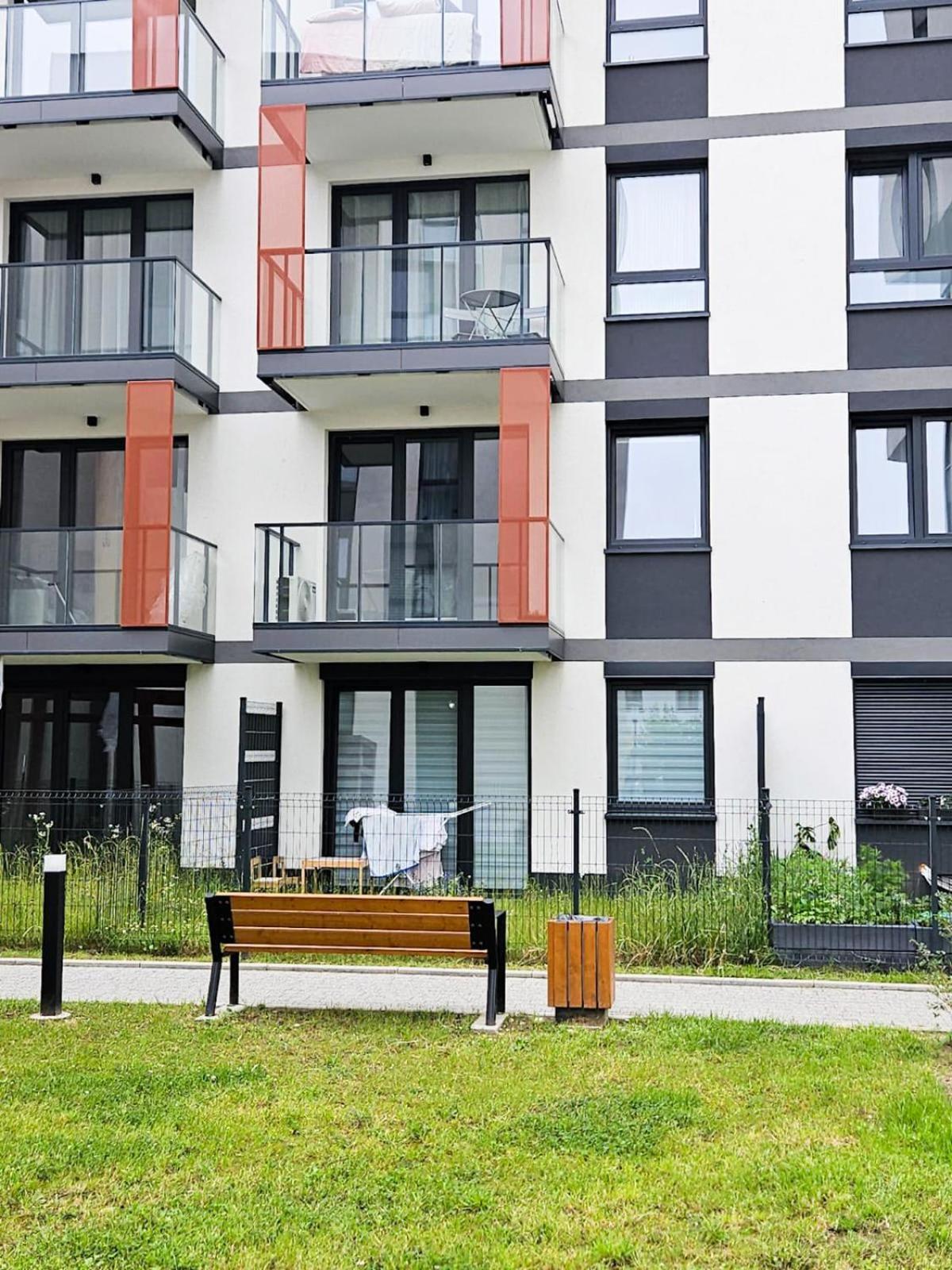 Elegant Two-Room Apartment, City Center, Balcony ,Sleeps 4 Kraków Zewnętrze zdjęcie